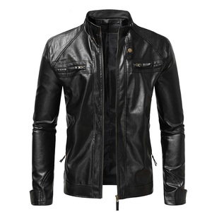 Cheap Price Leather <b>Jacket</b> Super Quality Leather <b>Jacket</b> Customized Color Leather <b>Jacket</b> For <b>Men</b> Cheap Price Leather Customizable - Product Image 1