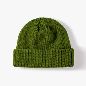 Gorro de Punto Unisex de Color Sólido, 100% Acrílico, Gorro Cálido Informal de Invierno para Adultos, Circunferencia de Cabeza de 56-58 cm - Product Image 2