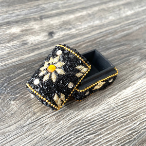 Made In India Trinket Box for <b>Travel</b> Jewelry Compact Accessories Jewelry Packaging Boxes for Small Business Wedding Favor Box - Product Image 4