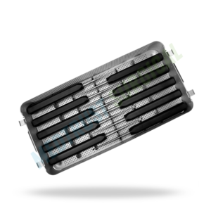 Kit d'instruments chirurgicaux pour la colonne vertébrale et la neurochirurgie : Curettes à long manche pour le curetage osseux et outils orthopédiques - Product Image 3