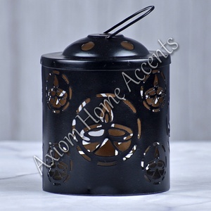 Sleek Christmas Candle <b>Lantern</b> <b>Set</b> Handcrafted Modern Decor Elegant Festive Touch by Axiom Home Accents - Product Image 2