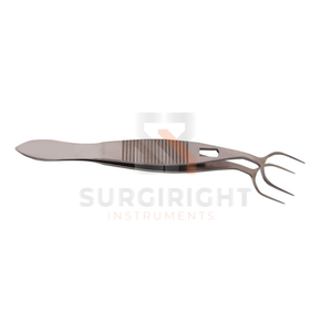 Pinzas de Fijación Corneal Kremer de Acero Inoxidable, Instrumento Oftálmico para Cirugía de Córnea, Retina y Cataratas, con Certificación CE - Product Image 1