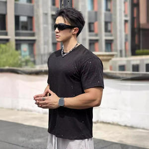 Camiseta Deportiva para Hombre, Manga Corta, Corte Holgado, Camiseta para Hombre - Product Image 3