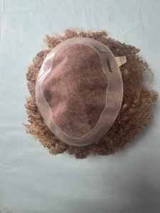 Prótesis Capilar de Cabello Humano Remy Indio con Rizos Kinky para Hombre, Base Mono - TAZ HAIR BANGLADESH - Product Image 4