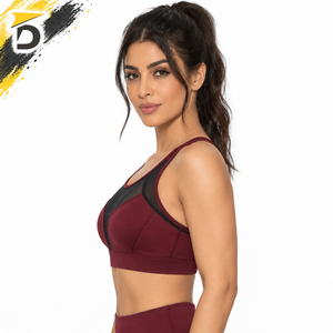 El sujetador deportivo ofrece comodidad transpirable, ajuste flexible y rendimiento duradero para entrenamiento de yoga, fitness y ejercicio diario. - Product Image 2