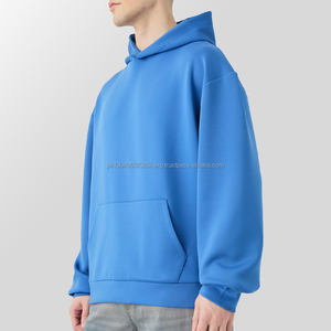Sudadera con capucha de felpa con estampado digital y bordado personalizado para hombre - Product Image 3