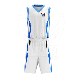 Dernier design d'uniforme de basket-ball réversible pour jeunes, fabriqué au Pakistan, uniforme de basket-ball réversible - Product Image 3