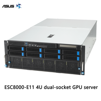 Serveur ESC8000 E11 4U 8 GPU, double processeur Intel Xeon de 5e génération, 32 DIMM, 11 PCIe Gen5, calcul haute performance, intelligence artificielle