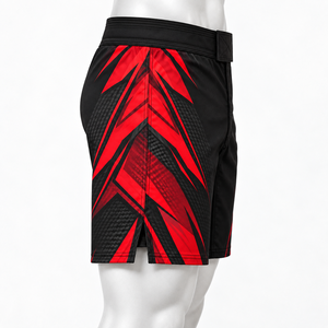 Shorts MMA personnalisés pour hommes, sublimation, entraînement de grappling, séchage rapide, extensibles, vêtements de combat athlétiques personnalisés, fabrication OEM pour le sport - Product Image 4