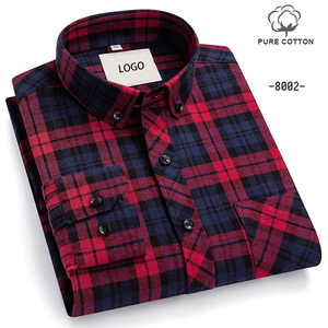 เสื้อเชิ้ตผ้าแฟลนเนลถักแบบพรีเมียม ดีไซน์สั่งทำพิเศษสำหรับผู้ชาย สวมใส่สบาย ระบายอากาศได้ดี แห้งเร็ว คุณภาพสูง สไตล์ไฮสตรีท ดีที่สุด - Product Image 4