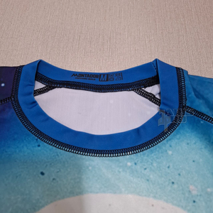 Rashguard personnalisé sublimé pour MMA, BJJ, No-Gi, Grappling, compression, impression intégrale, respirant, séchage rapide - Product Image 2