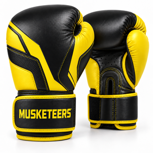 Gants d'entraînement de boxe professionnels Top 2026 avec logo personnalisé, 8 oz, en cuir, pour sparring – Vente directe fabricant, OEM - Product Image 4