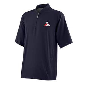 Baseball Cage <b>Jacket</b> Quick Dry Stretch Fabric Casual <b>Summer</b> Solid Color Half Zip <b>Men's</b> <b>Jackets</b> For Sale - Product Image 1