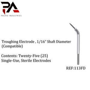 อิเล็กโทรดแบบ Troughing รุ่น 113FD ที่ใช้ร่วมกับเครื่อง Ellman Surgitron จำนวน 1 ชิ้น แบบใช้ครั้งเดียวทิ้ง FFPF EMC หัวจับอุปกรณ์ผ่าตัดด้วยไฟฟ้า ได้รับมาตรฐาน CE - Product Image 5