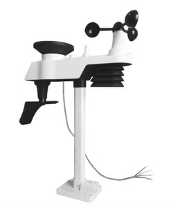 Sensor de Estación Meteorológica con Cable FT019T con Temperatura, Humedad, Pluviómetro, Anemómetro, Radiación Solar UV, Interfaz RS485 o Serial - Product Image 3