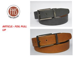 Ceinture en cuir réversible de luxe avec finition mate - Ceinture élégante pour homme, idéale pour les occasions formelles - Product Image 6