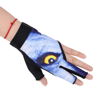 Guantes de Snooker con Diseño de Tres Dedos Abiertos (Pulgar e Índice) para Máxima Destreza, Alineación Precisa del Taco, Control Mejorado y Transpirabilidad - Product Image 4