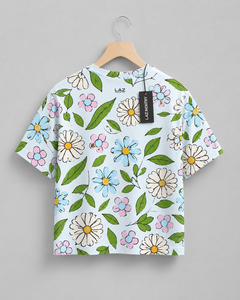Breathable Eco-Friendly Women Slim Fit <b>Crop</b> <b>Top</b> Summer Short Sleeve 100% Cotton Anti-Wrinkle Custom Logo <b>Top</b> Superior Quality - Product Image 3