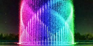 Fontaine musicale dansante avec lumières LED, design moderne, construction en acier inoxydable pour la décoration de jardins et de parcs extérieurs - Product Image 5