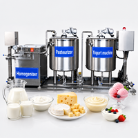 Petite Machine de pasteurisation de lait de vache 50l 60l avec refroidissement réfrigéré au Kenya Shillings