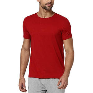 T-shirts décontractés pour hommes en coton 100% fabriqués au Pakistan, à épaules tombantes, couleur unie, manches courtes, pour l'été, coupe ample - Product Image 4