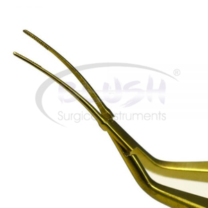 Pinzas de Extracción de Lenticulas SMILE Cross Action Curvas de Titanio, Instrumento para Cirugía Refractiva, Certificado CE ISO por Blush Surgical - Product Image 4