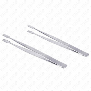 Pince à épiler plate en acier inoxydable de qualité supérieure pour la collection de timbres, outil de précision pour loisirs créatifs, couleur personnalisée, fabricant OEM - Product Image 4