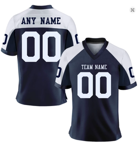 Custom Red American Football Jersey Personalized Football Shirt with Team Name Number Fans Men Women Youth Kids Top Streetwear - Product Image 6