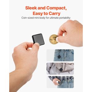 Mini <strong>Spy</strong> Digital Voice <strong>Recorder</strong> Magnet-Locked Listening <strong>Device</strong> with Activation Feature - Product Image 2