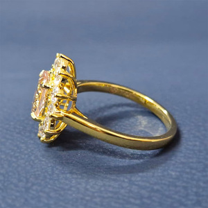 Anillo de Boda RIZTA JEWELS con Diamante Cultivado en Laboratorio, Corte Ovalado, Color D, para Mujer y Pareja, Certificado IGI, Claridad VS2 - Product Image 5