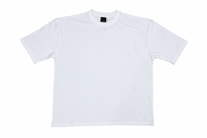 เสื้อยืดโอเวอร์ไซส์ผู้ชายสั่งทำขายส่ง ผ้าเจอร์ซีย์คอตตอน 100% แขนสั้น คอกลม เสื้อยืดเปล่าสไตล์ลำลองแนวสตรีทแวร์ - Product Image 2