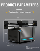 Impresora UV Plana Lingya 9060, Plotter de Inyección de Tinta Digital Automático para Impresión XP600 en Cerámica, Vidrio, Carcasas de Teléfono Móvil y Maletas