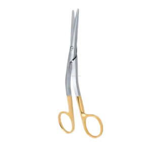 กรรไกรผ่าตัด Fomon Dorsal ขนาด 14 ซม. ด้ามจับแบบงอ ใบมีดตรง ผลิตจากเหล็กกล้าไร้สนิมคุณภาพสูง จำหน่ายส่งเครื่องมือผ่าตัด - Product Image 6