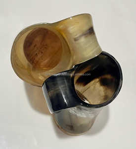 Best Selling Domestic Buffalo Horn Drinking Shot <b>Cup</b> <b>Viking</b> Horn Mug Beer Mug Direct From Factory by HANIYA EXPORT - Product Image 3