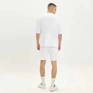 Ensemble d'été de qualité supérieure fabriqué au Pakistan, t-shirt à manches courtes et short, ensemble décontracté en coton, tenue de sport pour hommes, ensemble de t-shirts - Product Image 6