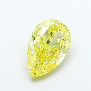 Diamante Suelto Amarillo Intenso y Brillante, de Alta Calidad, Cultivado en Laboratorio, Tipo 2A, para Colección de Joyería - Product Image 3