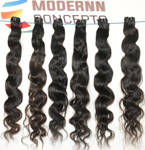 Cheveux Indiens Naturels Remy 100% Non Transformés, Vierge, Ondulés, Toutes Textures, Cuticules Alignées, Extensions de Cheveux Humains d'Inde du Sud - Product Image 6