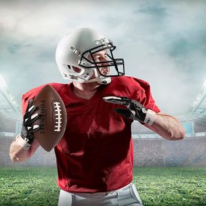 Gants de football américain respirants pour adultes et enfants, design personnalisé, nouvelle arrivée, pour le rugby en extérieur - Product Image 4