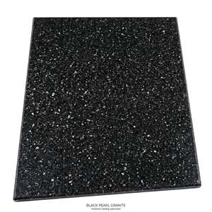 Black Pearl Artificial Stone Slab Polished <b>Engineered</b> Stone Modern Decorative Surface for Kitchen Bathroom Staircase Villa - Product Image 3