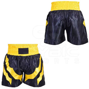 Pantalones Cortos de Muay Thai con Diseño Ergonómico Avanzado, Ligeros, para Entrenamiento, con Etiquetas de Marca Personalizadas para Equipamiento de Combate - Product Image 3