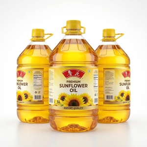 Healthy Refined Sunflower Seed Oil Premium Edible Oil for Deep Frying Baking and Commercial Culinary <b>Applications</b> - Product Image 1
