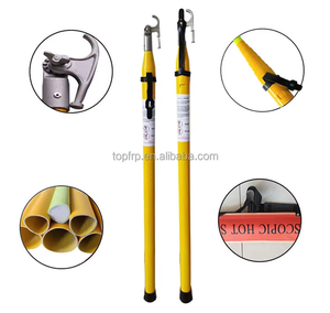 ไม้ค้ำยืดหดได้หลายท่อน แบบสามเหลี่ยม ฉนวนกันความร้อนสูง ปรับความยาวได้ - Product Image 3
