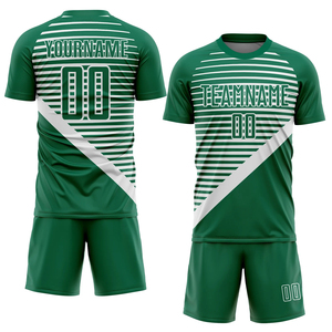 Top Selling Short Sleeve Soccer Uniform Customized Design Shirt & Short Training Soccer Sets Kit with Logo - Product Image 6
