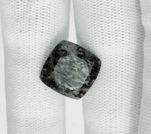 Cuarzo rutilado negro AAA, gema facetada en forma de cojín de 16*16 mm, GEMA 100% NATURAL para la fabricación de joyas a precio de mayoreo. - Product Image 4
