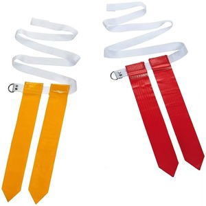 Ceintures de flag football réglables à triple fil, ensemble de flag football, équipement d'entraînement de football pour les jeunes avec 3 drapeaux par ceinture - Product Image 6