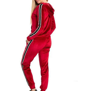 Affordable Price Low MOQ Plus Size Women Casual Jogger Tracksuit <b>set</b> Custom Logo Casual Wear Fashionable Cotton Tracksuit - Product Image 5