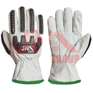 TPR Mechanic Ansi A3 Cut Resistant Impact Reducing Work Gloves for Men <b>Security</b> & Protection Product - Product Image 1