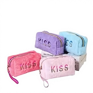 Nouveauté, sac cosmétique multifonction en coton de haute qualité, taille personnalisée, fermeture à glissière, sac de voyage tendance, trousse de maquillage pour femmes - Product Image 6