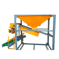 Machine de remplissage manuelle de sacs alimentaires pour emballages en plastique, papier et bois avec moteur
