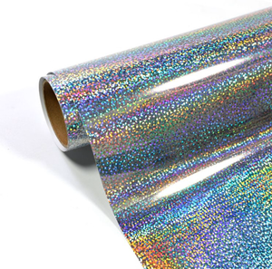 Rollo de Película Holográfica Plateada al por Mayor, Película de Laminación Reflectante con Brillo Arcoíris para Impresión de Empaques, Etiquetas, Adhesivos y Decoración - Product Image 5